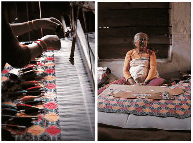 dhaka topi making with organic fabric