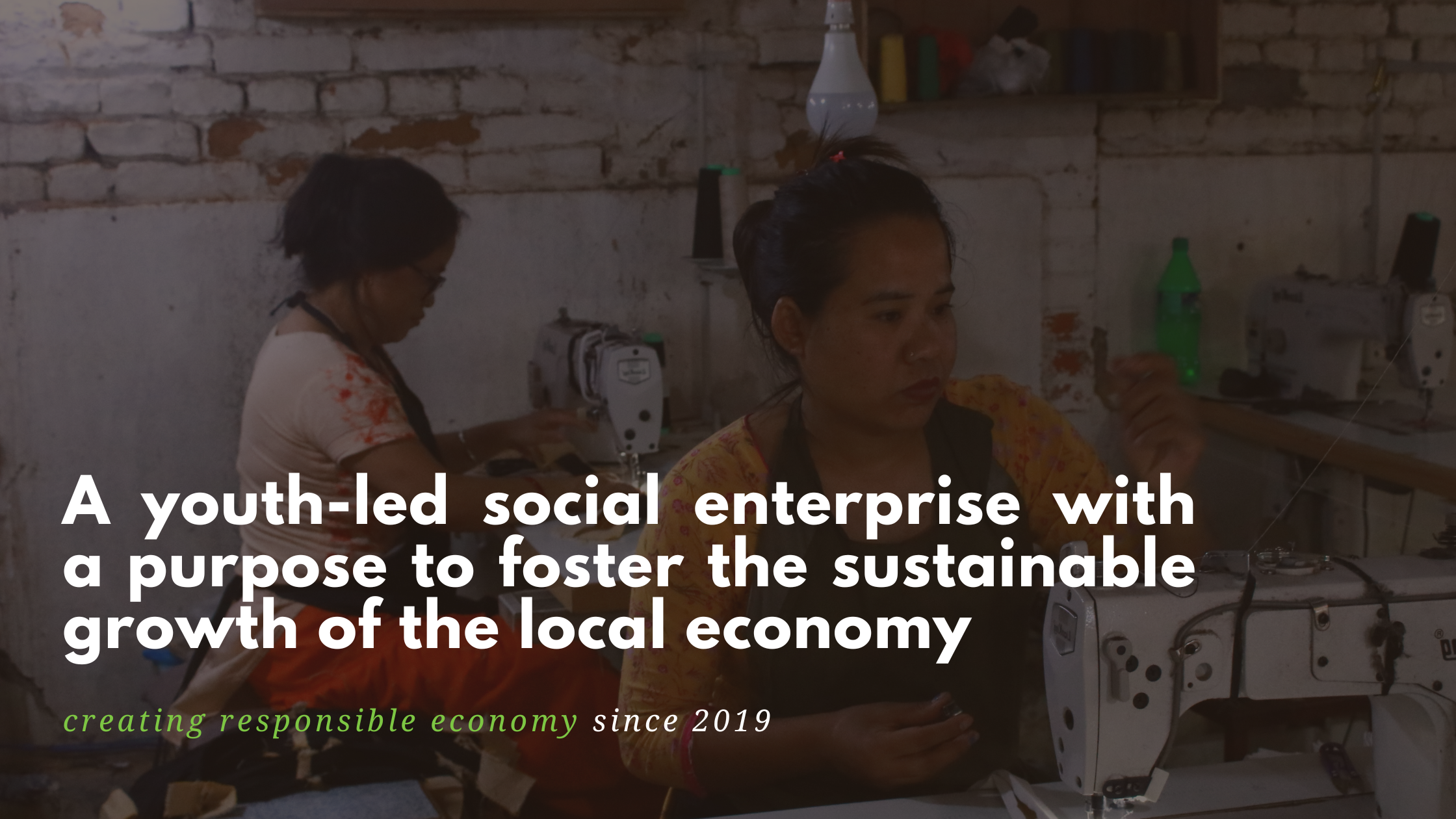 Samsara a youth led social enterprise creating responsible economy since 2019