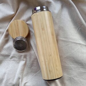 Bamboo Bottle (500ml) Bamboo Lid